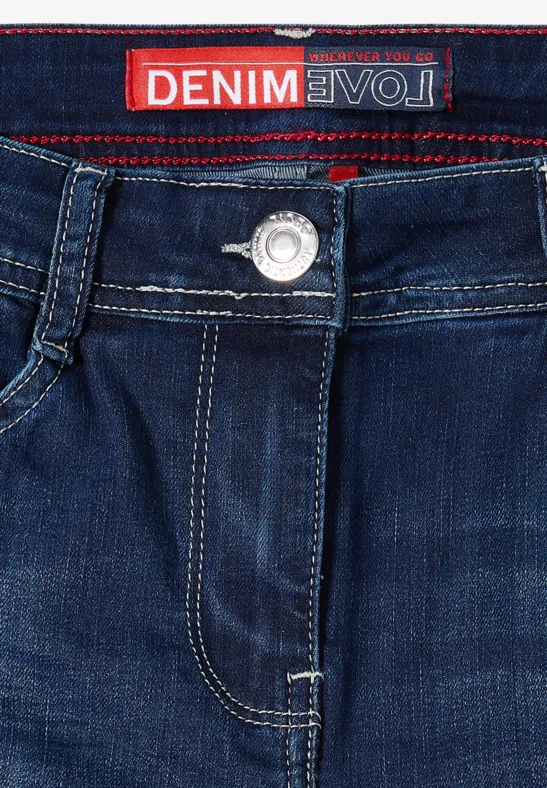 Slim Fit Jeans Dark blue wash