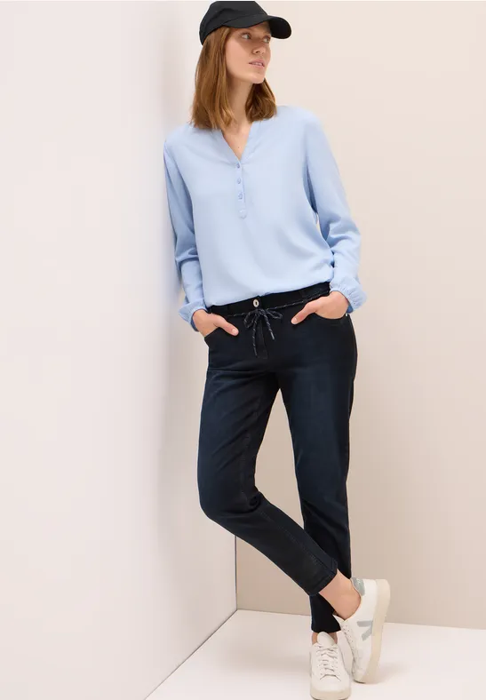 Casual Fit Jeans dark blue black washed