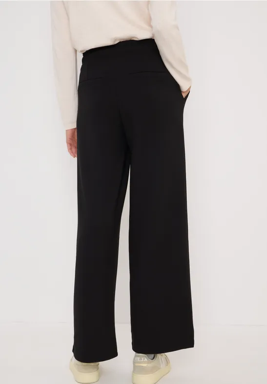 Wide Leg Hose Black