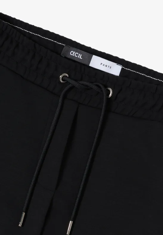 Wide Leg Hose Black