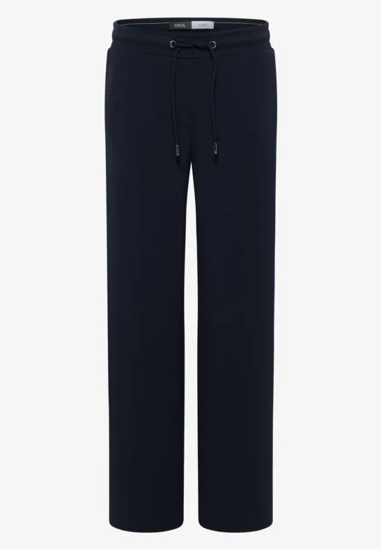 Wide Leg Hose urban dark blue