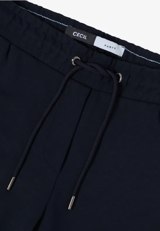 Wide Leg Hose urban dark blue
