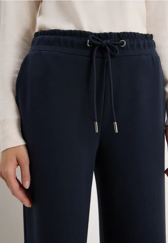 Wide Leg Hose urban dark blue