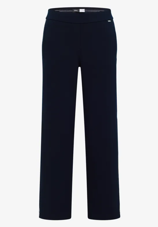 Hose mit Tape-Detail urban dark blue