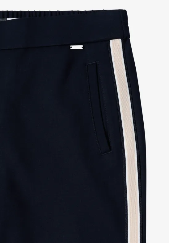 Hose mit Tape-Detail urban dark blue