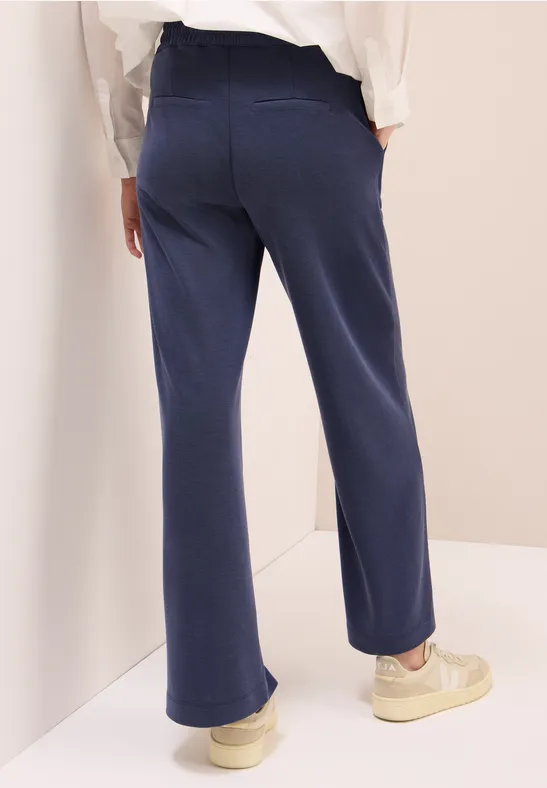 Wide Leg Hose urban dark blue