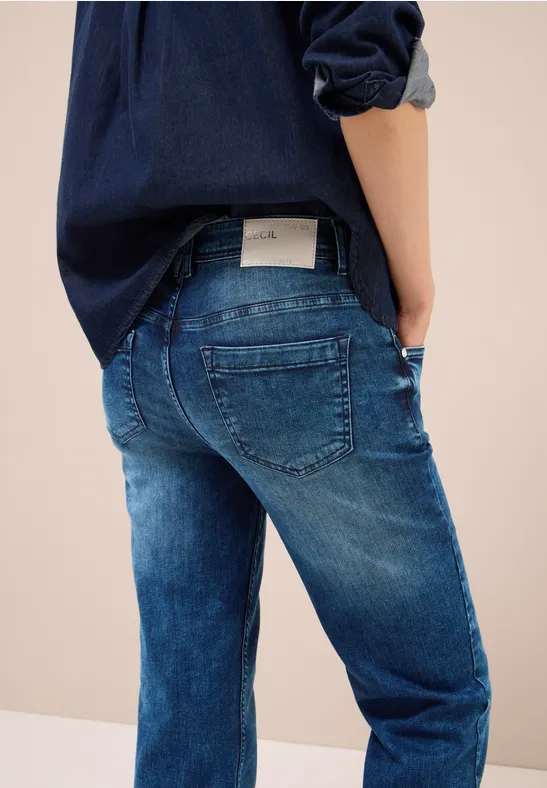 Bootcut Jeans Dark blue wash