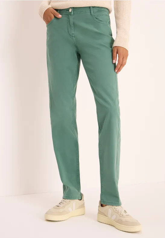 Casual Fit Jeans jewel green