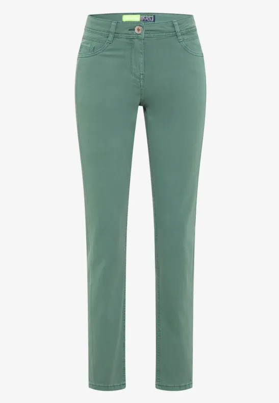 Casual Fit Jeans jewel green
