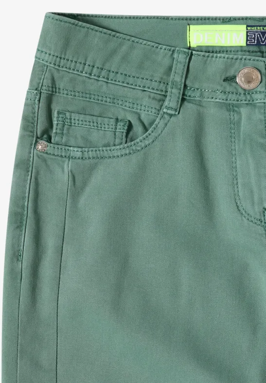 Casual Fit Jeans jewel green