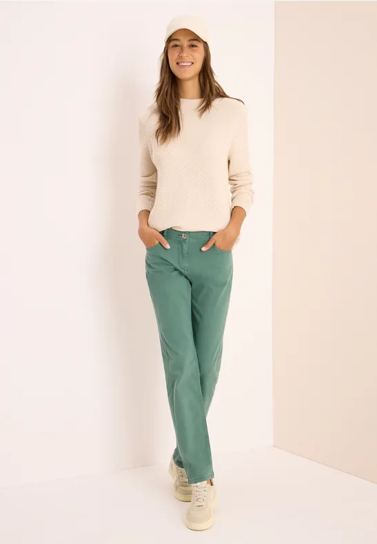 Casual Fit Jeans jewel green
