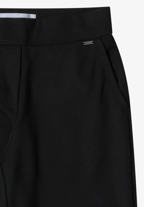 Straight Leg Hose Black