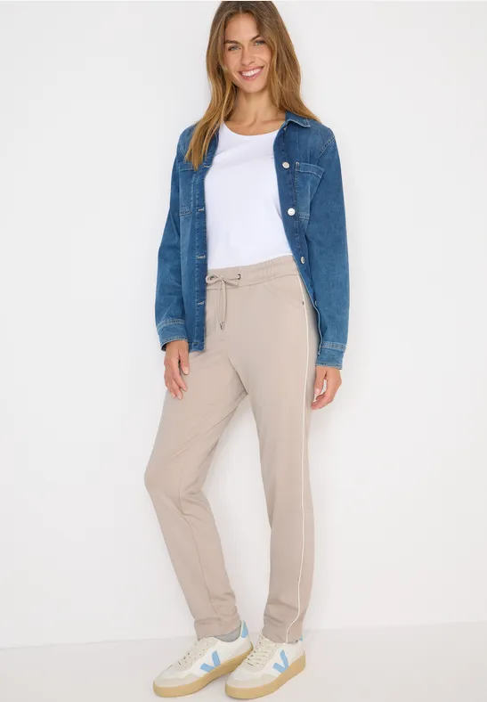 Broek met galonstrepen null