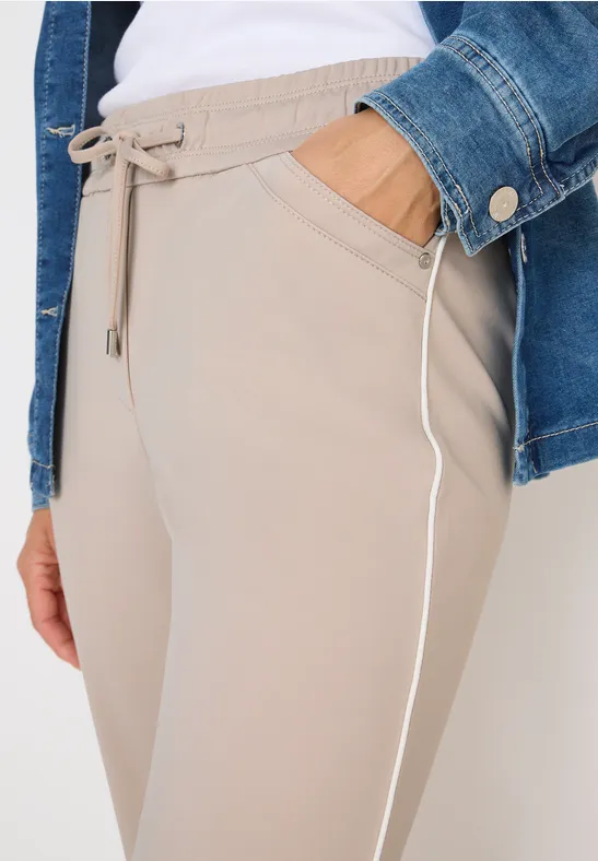 Broek met galonstrepen null