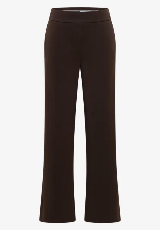 Softe Hose mit Gallostreifen tartufo brown