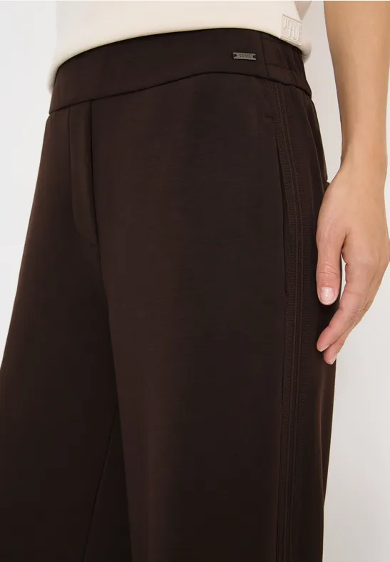 Softe Hose mit Gallostreifen tartufo brown