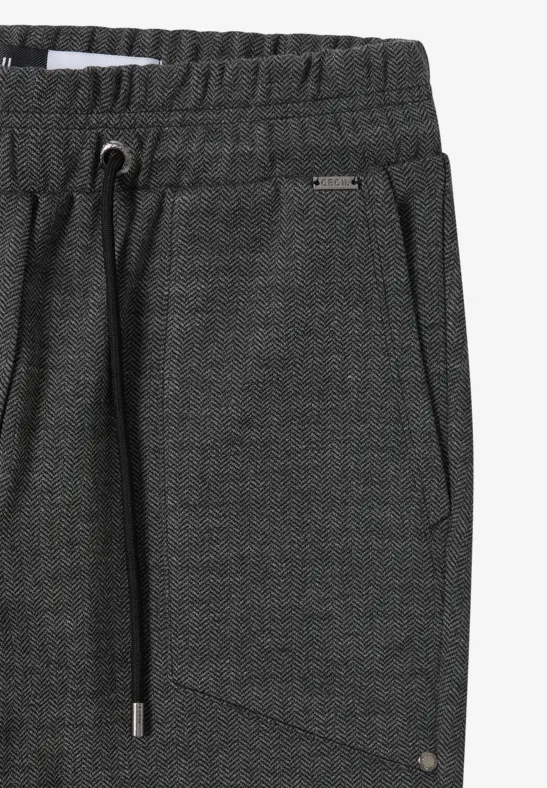 Casual Fit Hose Black