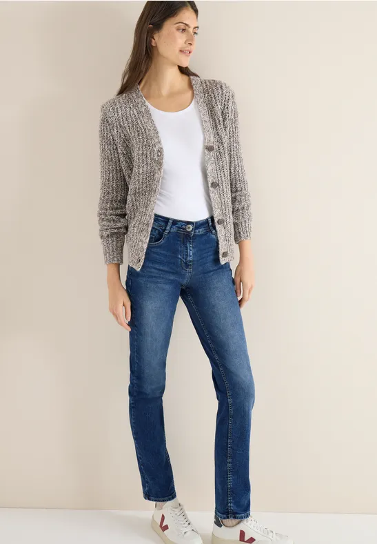 Jeans Straight Legs mid blue wash