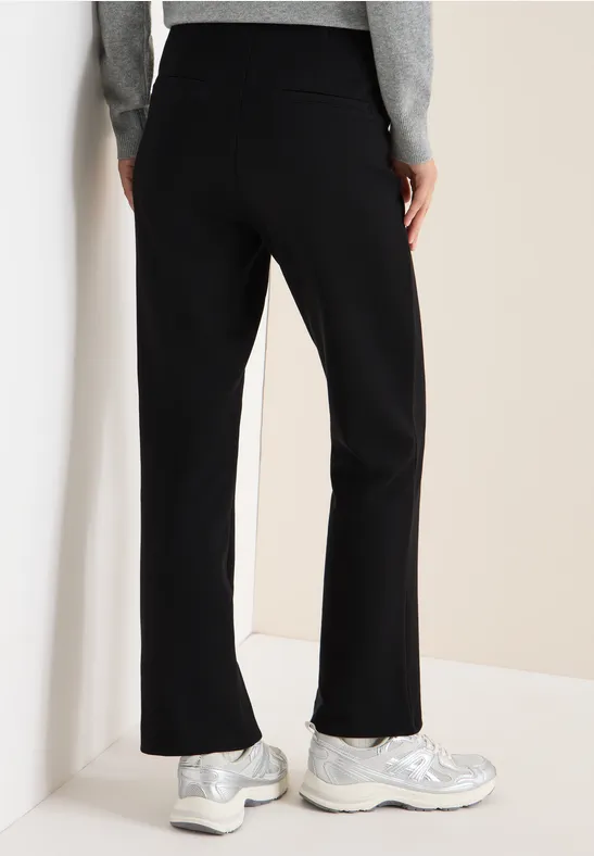 Bootcut Hose Black