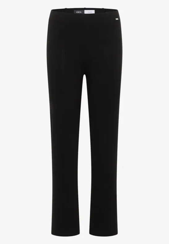 Bootcut Hose Black