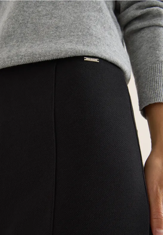 Bootcut Hose Black