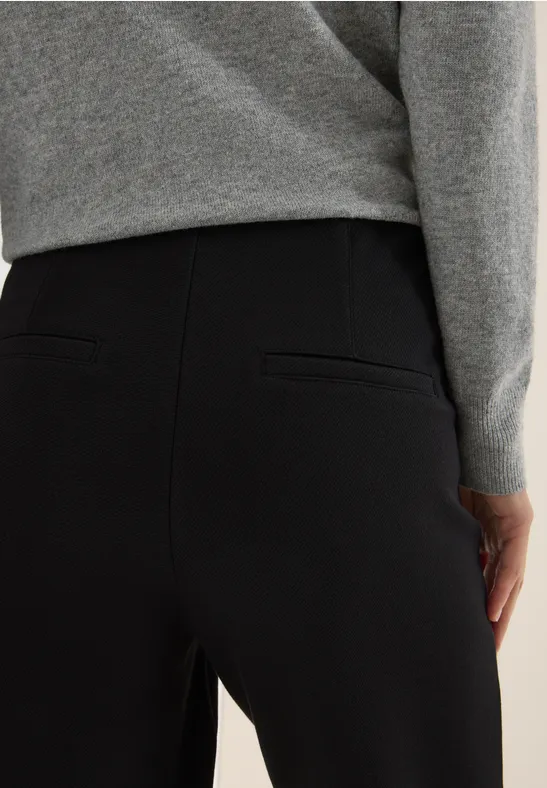 Bootcut Hose Black