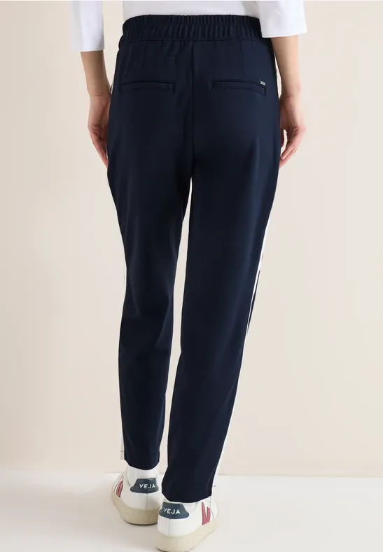 Pantalon avec Color Block Tape universal blue