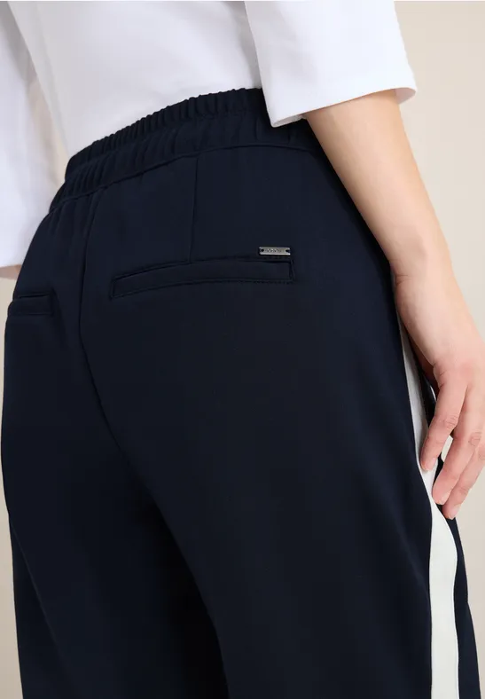 Pantalon avec Color Block Tape universal blue