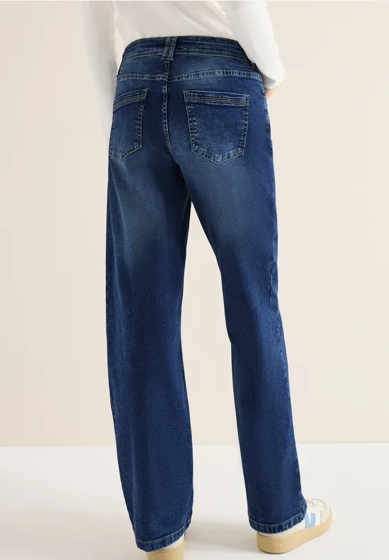 Wide Legs Jeans mid blue wash
