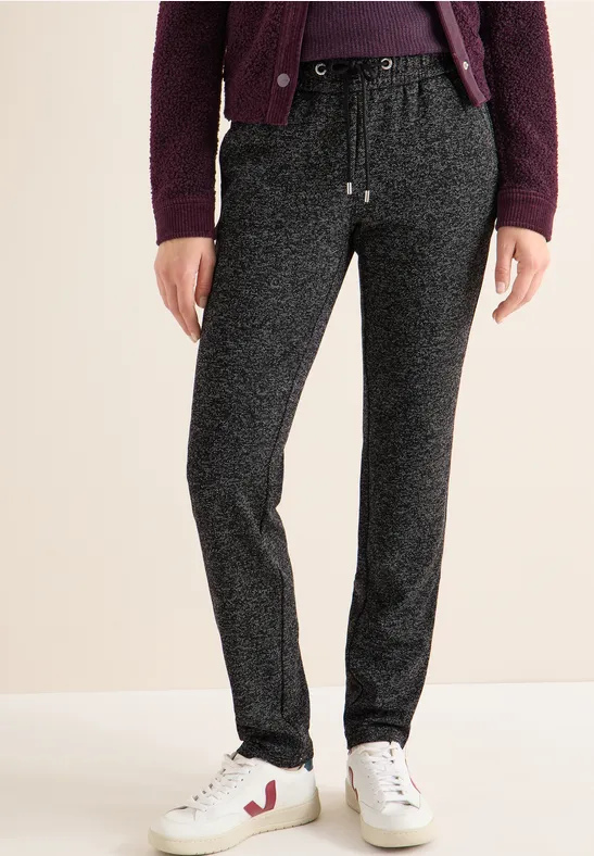 Joggingbroek in casual pasvorm Black