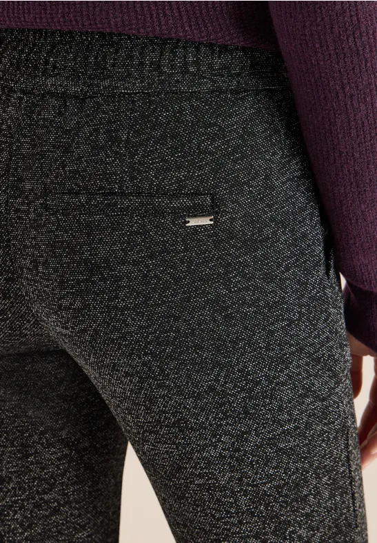 Joggingbroek in casual pasvorm Black