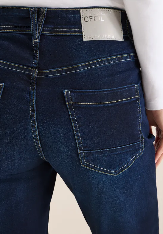 Slim Leg Jeans Dark blue wash