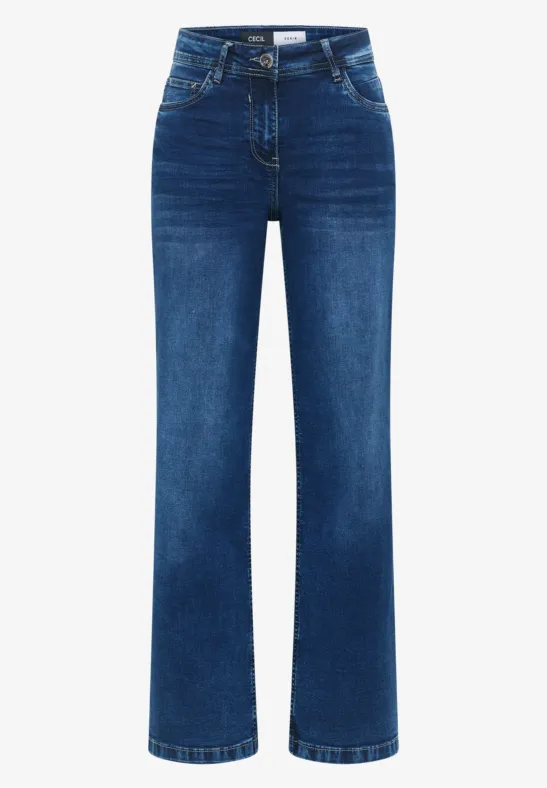 Wide Legs Jeans mid blue wash