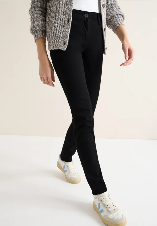 Jeansy Casual Fit Black