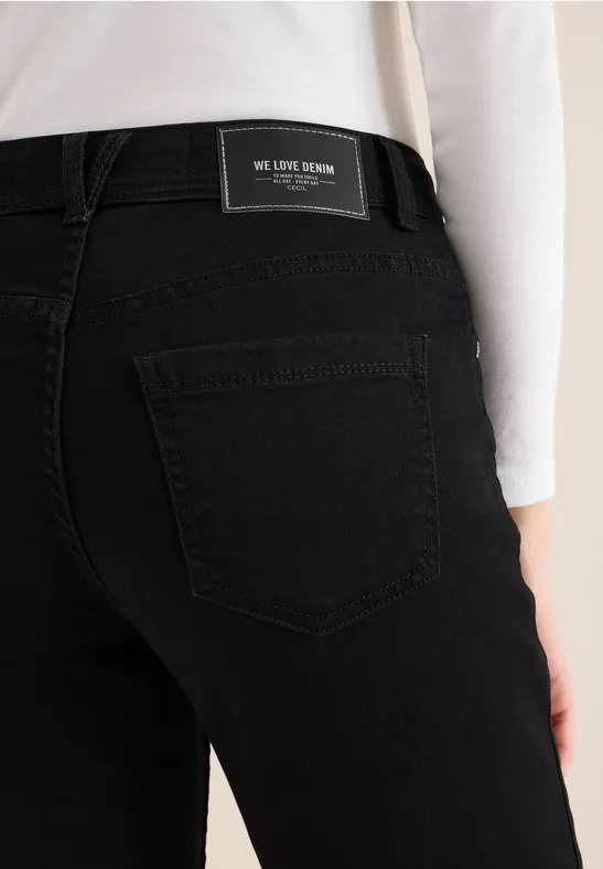 Jeansy Casual Fit Black
