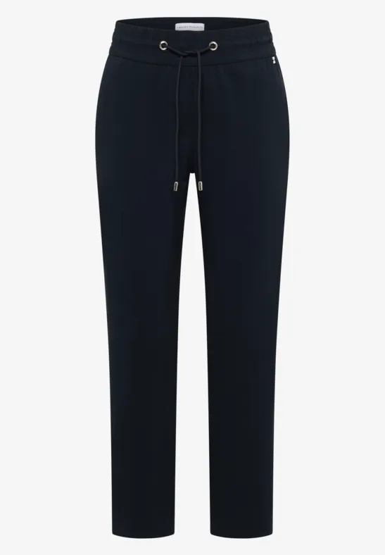 Spodnie z wąskimi nogawkami Mid Waist w stylu Casual Fit. universal blue