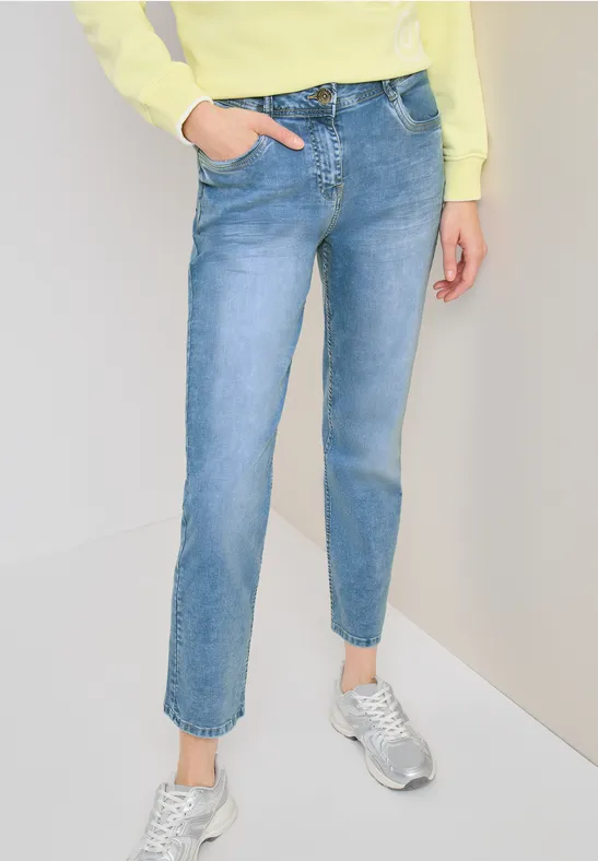 Jeans Straight Legs light blue washed