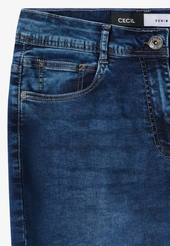 Wide Legs Jeans Dark blue wash