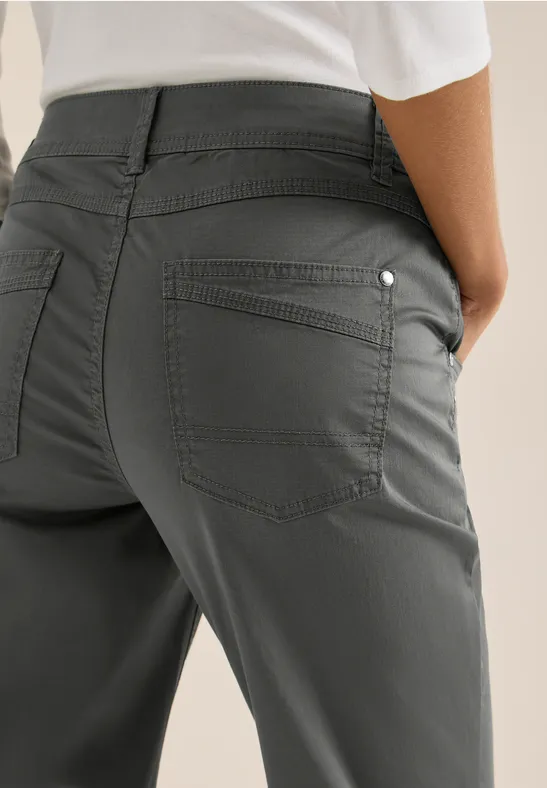 Washed-Look Hose clear khaki