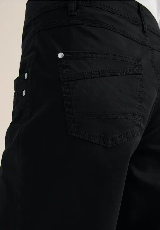 Broeken met wijde pijpen Black