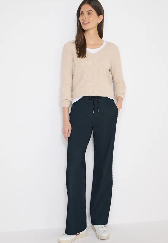 Wide Legs Pantalon universal blue