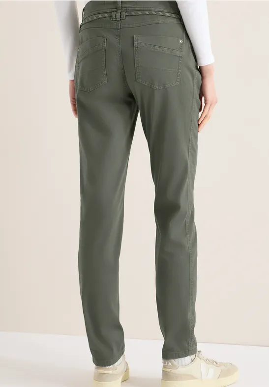 Slim Leg Hose sea weed khaki