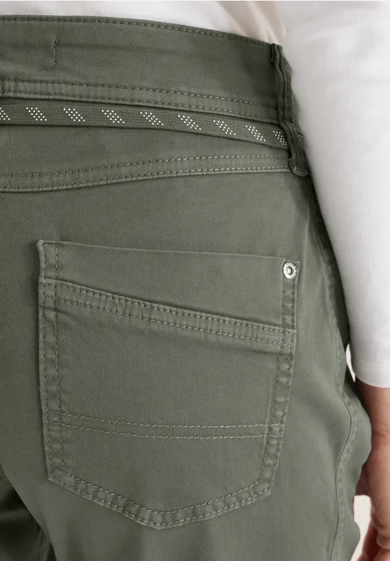 Slim Leg Hose sea weed khaki