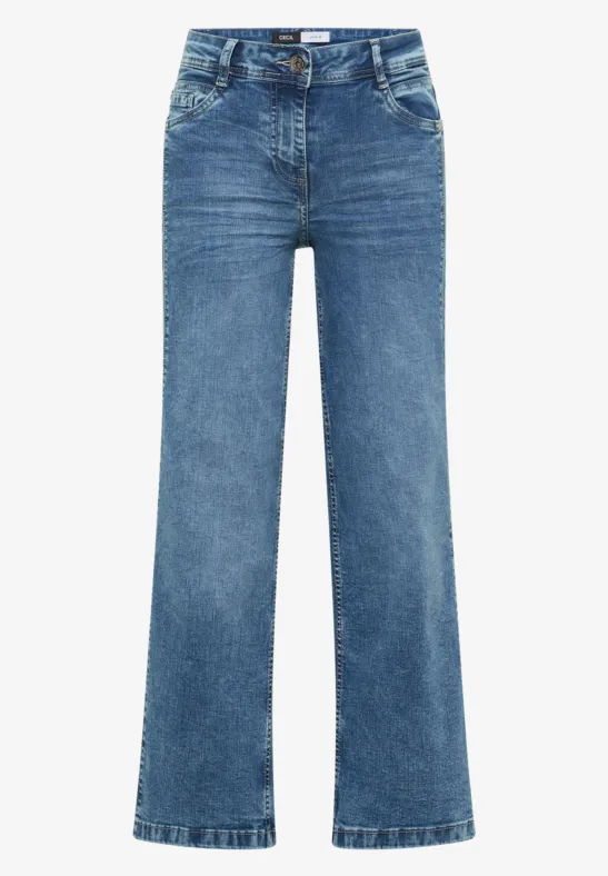 Wide Legs Jeans light blue washed