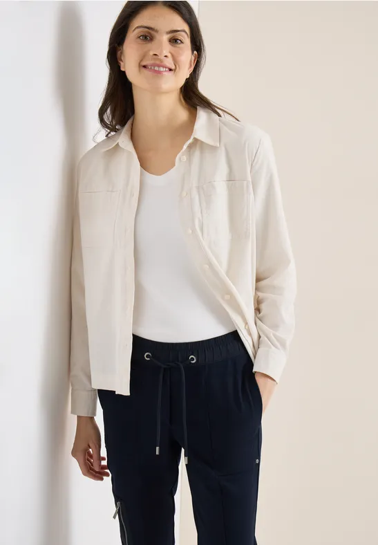 Broek met smalle pijpen universal blue