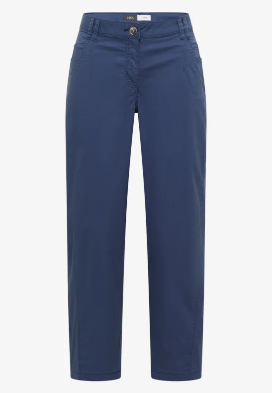 Pantalon Mid Waist Barrel Leg en coupe décontractée sporty denim blue