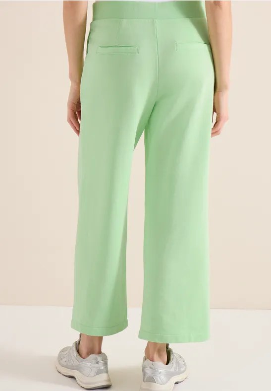 High Waist Wide Leg Pantalon Loose Fit juicy lime