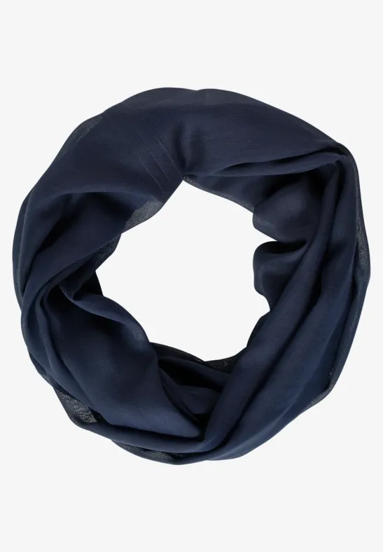 Effen basic lussjaal deep blue
