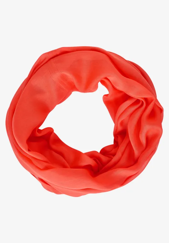 Effen basic lussjaal funky orange