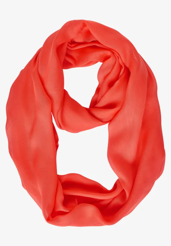 Effen basic lussjaal funky orange